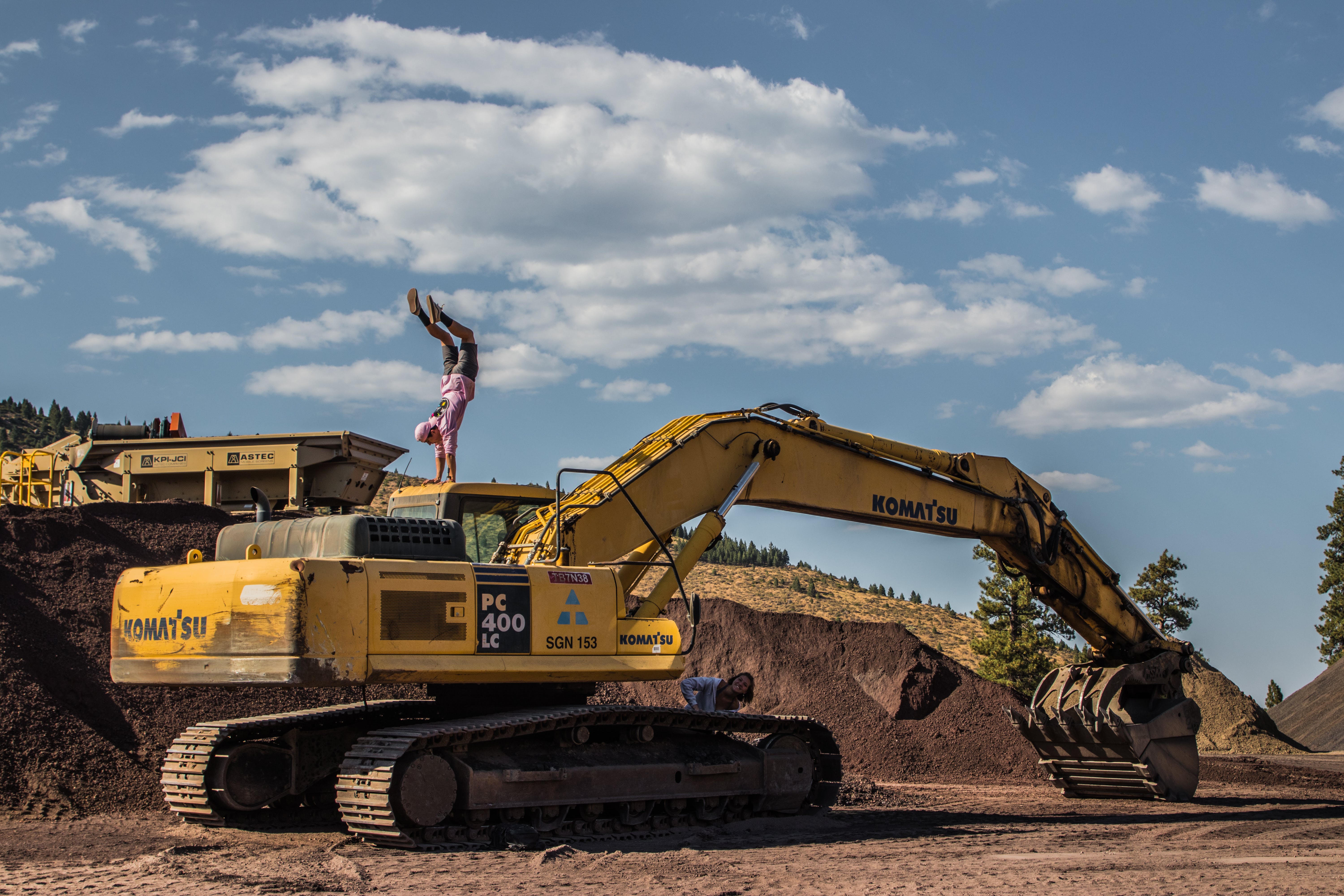 Excavator Hire Example